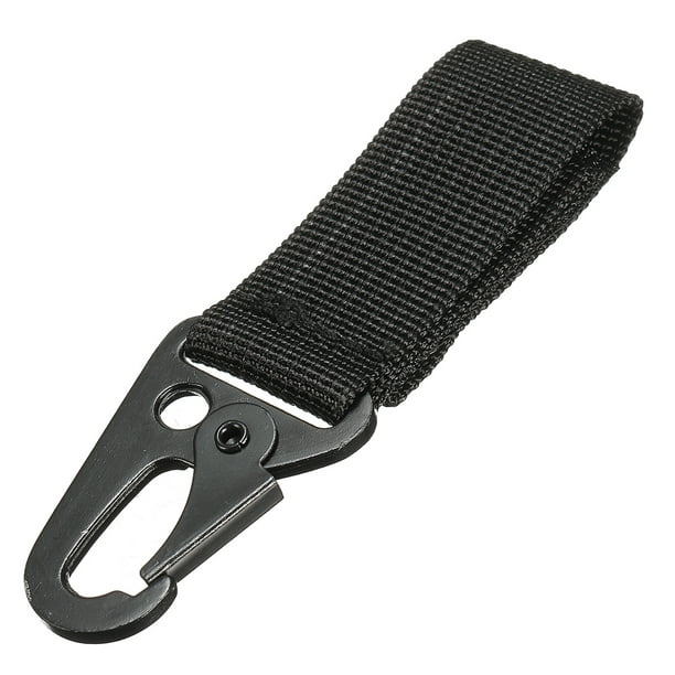 Outdoor Nylon Key Hook Webbing Molle Buckle Hanging Belt Clip Carabiner Use W0W9 